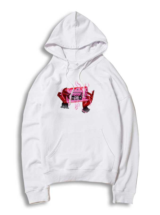 Horror Girl Music Cassette Hoodie