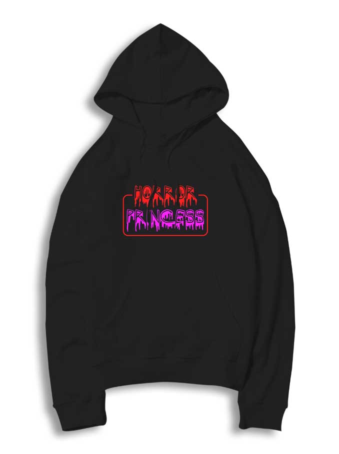 Horror Movie Dripping Princess Hoodie