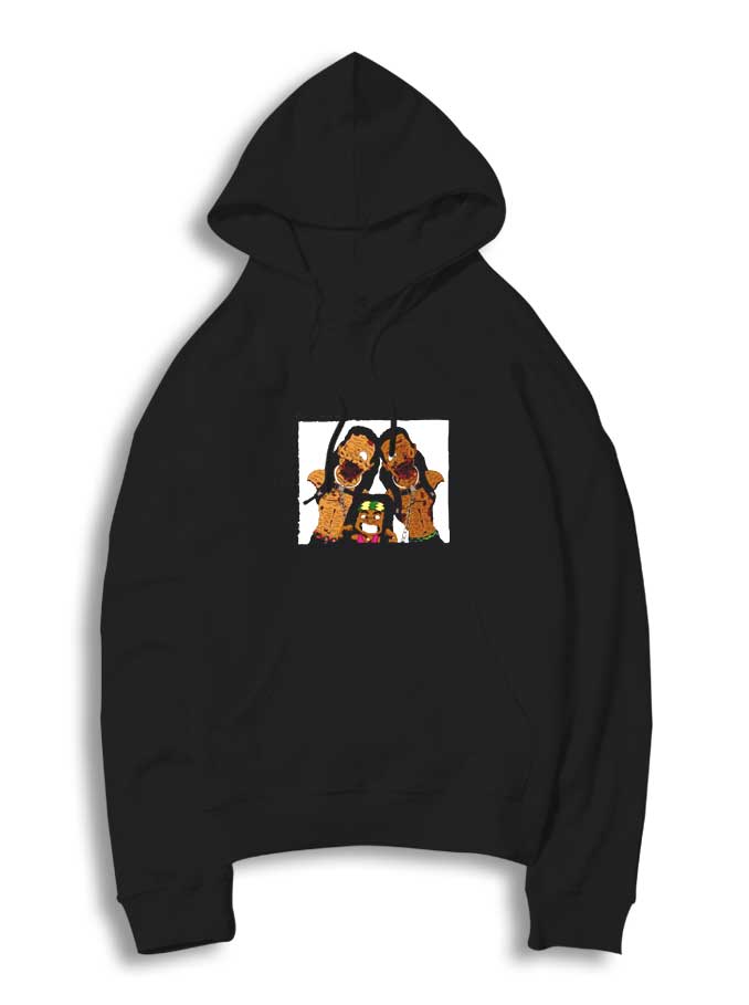 Michonne And Her Pets Walking Dead Hoodie