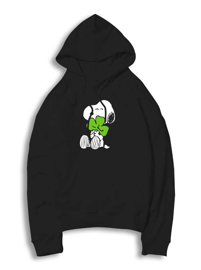 Snoopy Shamrock Hug Clover Hoodie