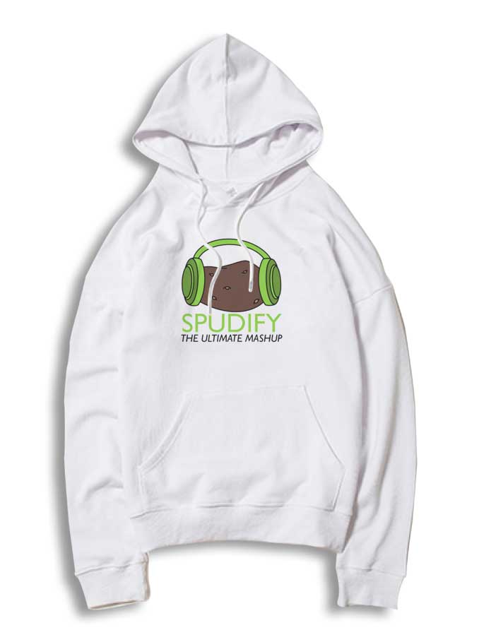 Spudify The Ultimate Mashup Potato Music Hoodie