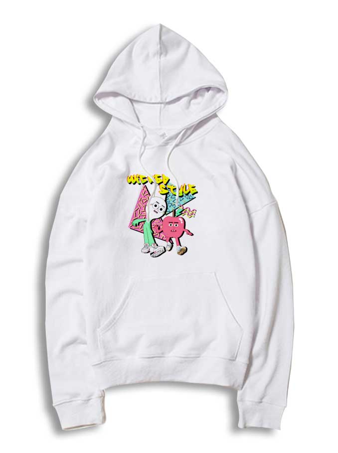 Wicked Style Apple Cartoon Hoodie