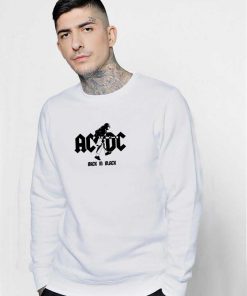 ACDC Back In Black Logo Sweatshirt