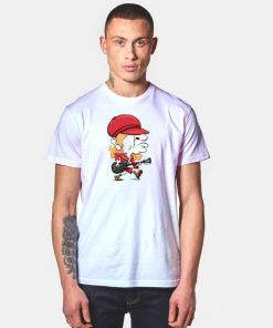 Angus Young ACDC Cartoon T Shirt