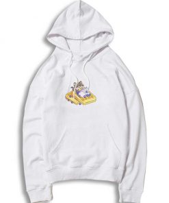 Cute Waffle Mini Cat Hoodie
