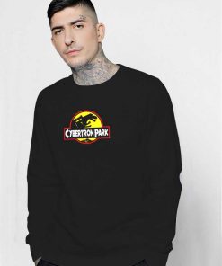 Cybertron Park Dinosaur Logo Sweatshirt