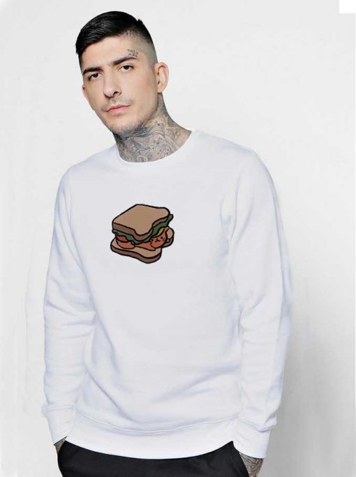 Delicious Cat Sandwich Sweatshirt