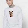 Kawaii Coffee Cup Cat Sweatshirt