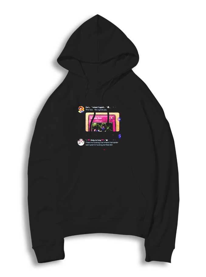 Spider Egg Twitter Card Hoodie