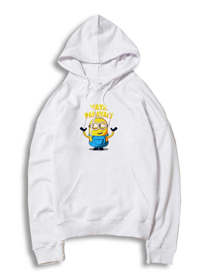 Vaya Papayas Yellow Minion Hoodie