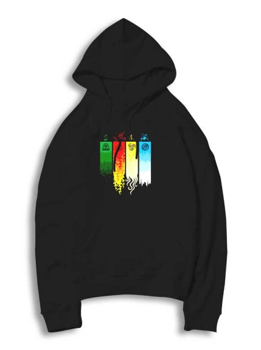 Avatar The Four Elements Bender Hoodie