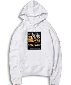 Clever Monkey Quote Hoodie