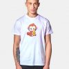 Cute Monkey Holding Banana T Shirt