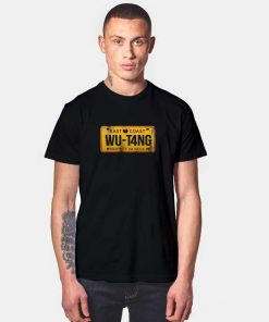 East Cost Wu Tang License Plate T Shirt