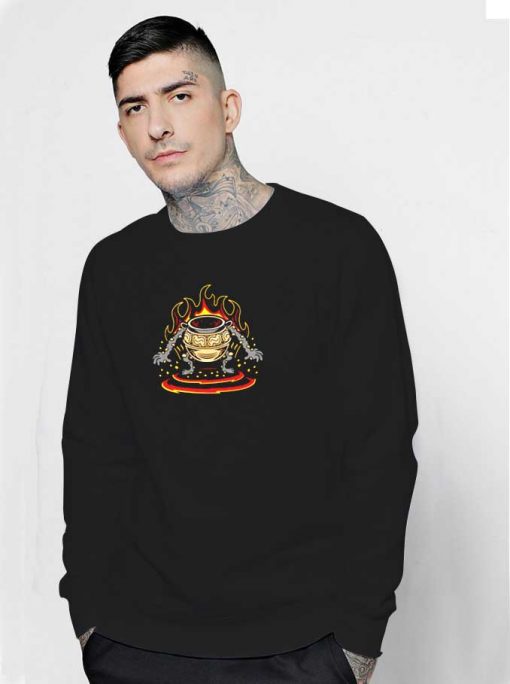 Fiery Great Jar Warrior Sweatshirt