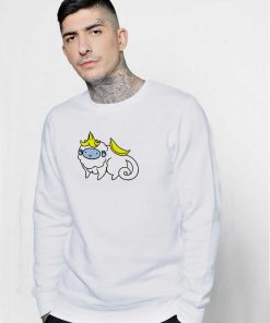 Fluffy Fur Banana Monkey Sweatshirt