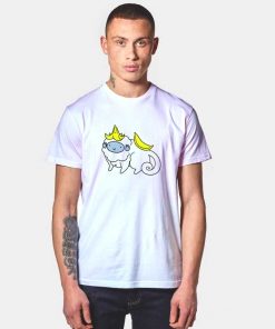 Fluffy Fur Banana Monkey T Shirt