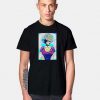 Graffiti Style 2B Anime Sexy Girl T Shirt