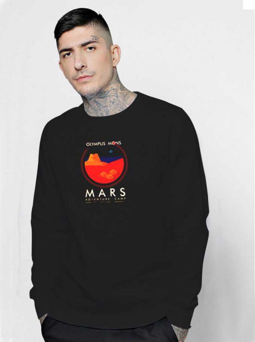 Mars Olympus Mount Adventure Camp Sweatshirt