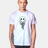 Mental Health Smiley Skeleton T Shirt