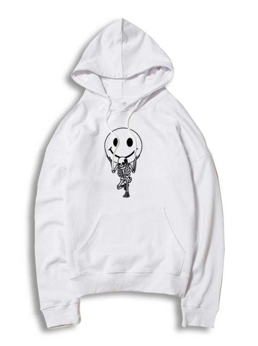 Mental Health Smiley Skeleton Hoodie