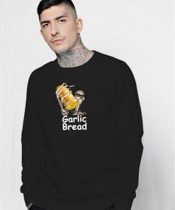 Mister Skeleton And Garlic Bread Sweatshirt