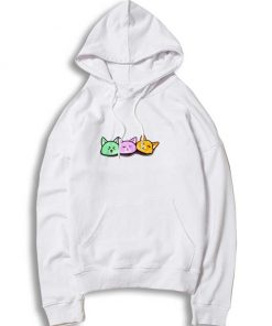 Mochi Foxes Head Hoodie