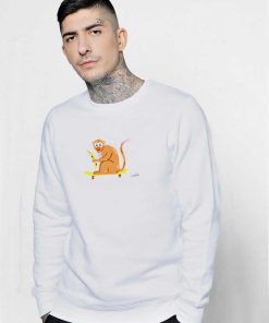 Monkey Banana Skater Sweatshirt