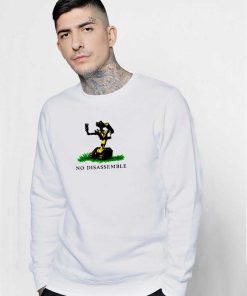 No Disassemble Wall-e Sweatshirt