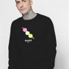 Pixelated Mochi Dango Skewer Sweatshirt