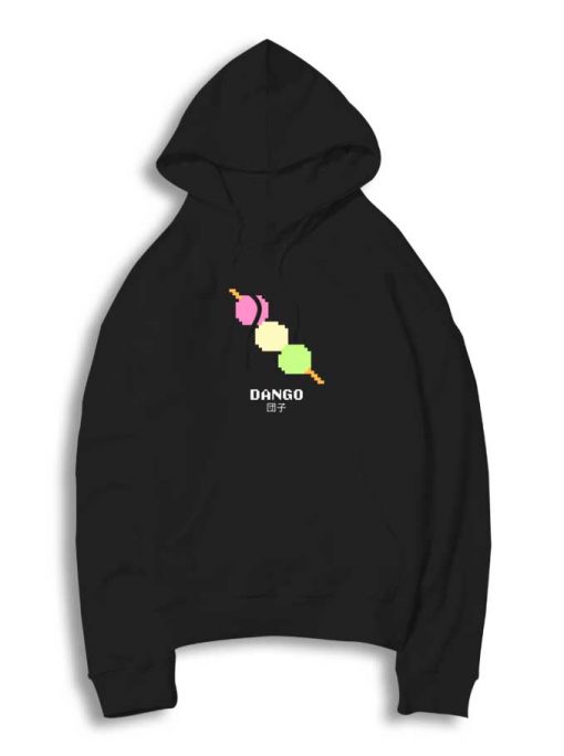 Pixelated Mochi Dango Skewer Hoodie