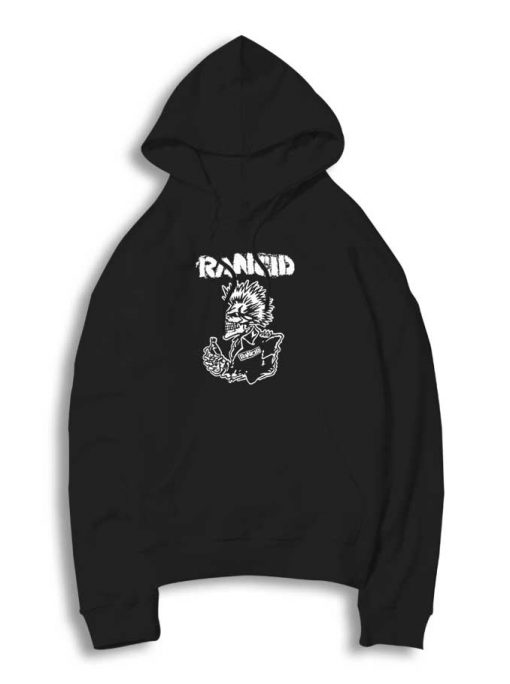 Rancid Skeleton Metal Hoodie