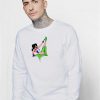 Sexy She Hulk Green Slime Sweatshirt