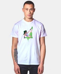 Sexy She Hulk Green Slime T Shirt