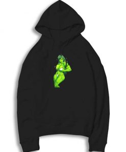 She Hulk Arousing Big Boobs Hoodie