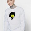 She Hulk The Green Lady Head Sweatshirt