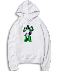 She Is Green Hulk Muscle Flex Hoodie