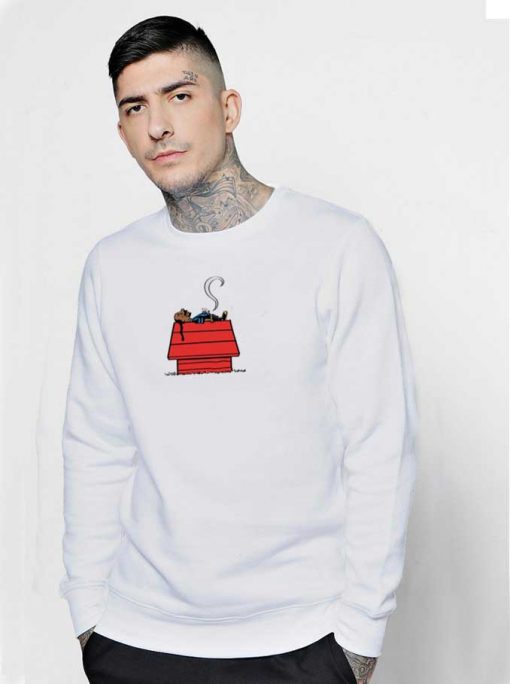 Snoop Dog Peanuts House Sweatshirt