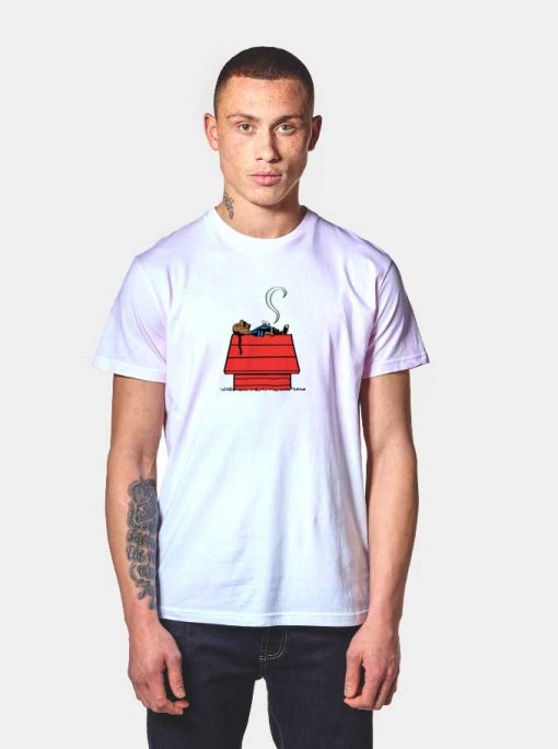 Snoop Dog Peanuts House T Shirt
