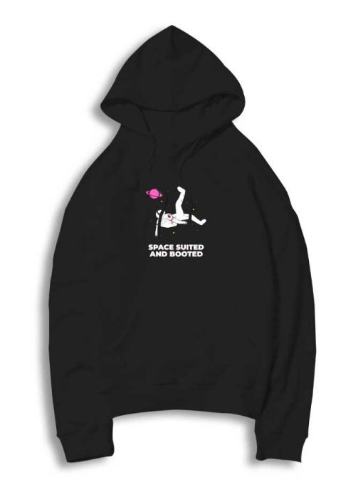 Space Suited and Booted Astronaut Hoodie