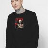 Staying Alive Skeleton Coffee Sweatshirt