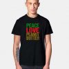 Vintage Peace Love Peanut Butter T Shirt