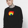 Vintage Rainbow Cats Cartoon Sweatshirt