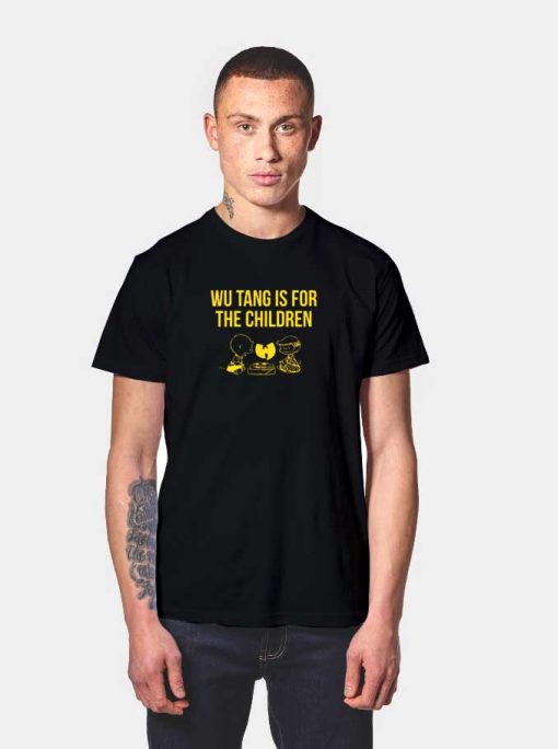 Wu Tang Is For The Children T Shirt