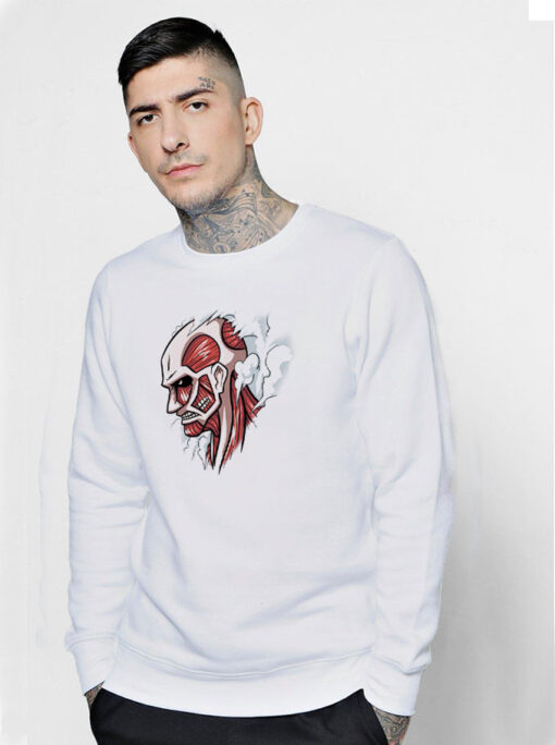 Colossal Titan Attack on Titan Graphic Sweatshirt