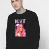 Doja Cat Hot Pink Portrait Sweatshirt