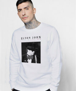 Elton John Ice On Fire Album Cover Sweatshirt