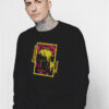 Exploding Hearts Guitar Romantic Sweatshirt