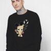 Funny Baby Groot And Mickey Ears Sweatshirt