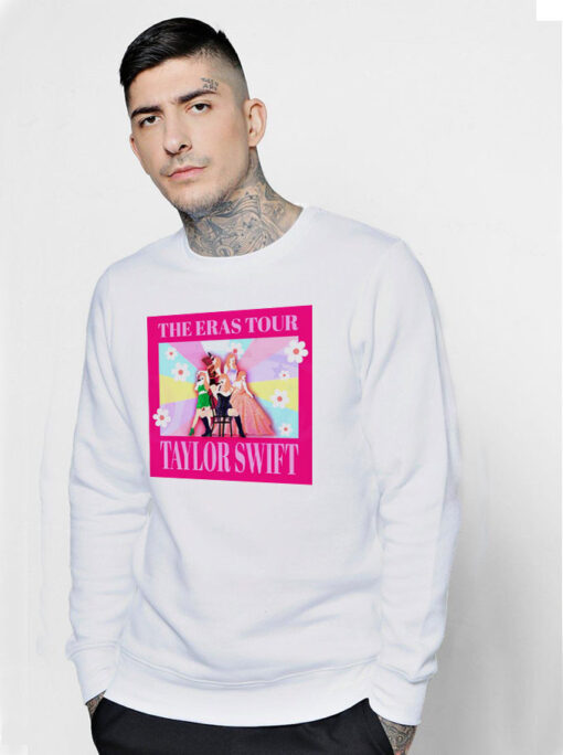 Groovy Flora The Eras Tour Taylor Swift 2023 Concert Sweatshirt